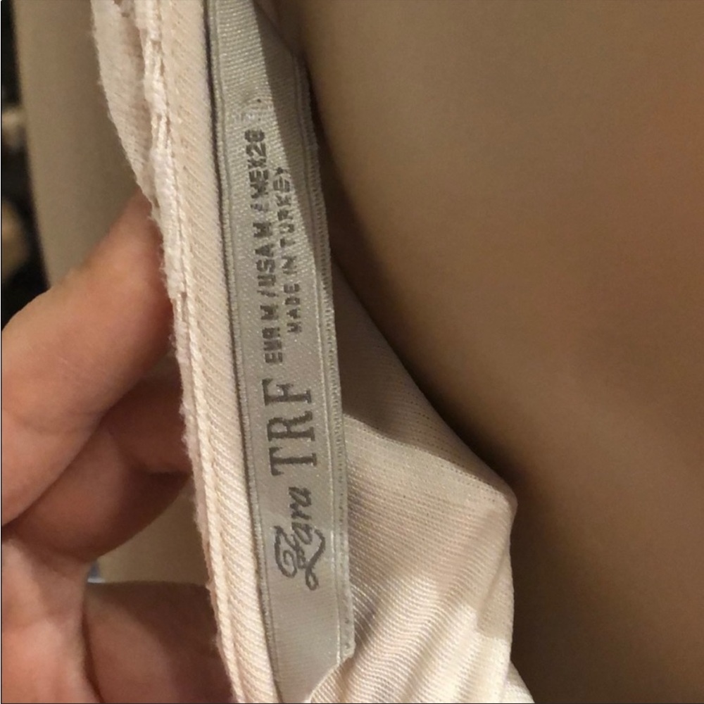 Zara mini dress beige color - Picture 2 of 7